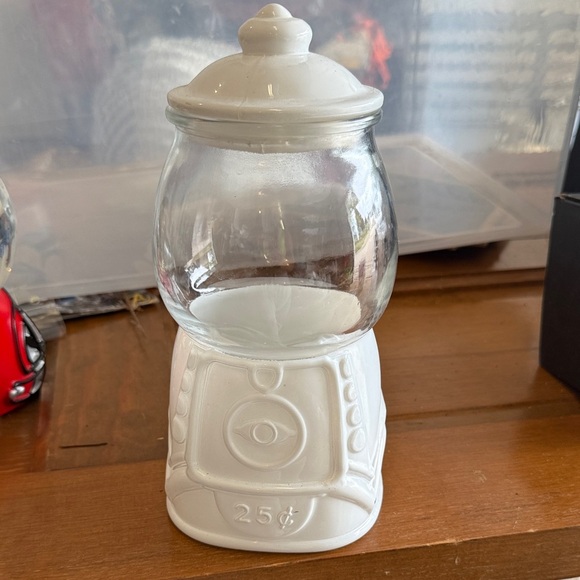 Gumball dispenser container jar glass - Picture 1 of 3